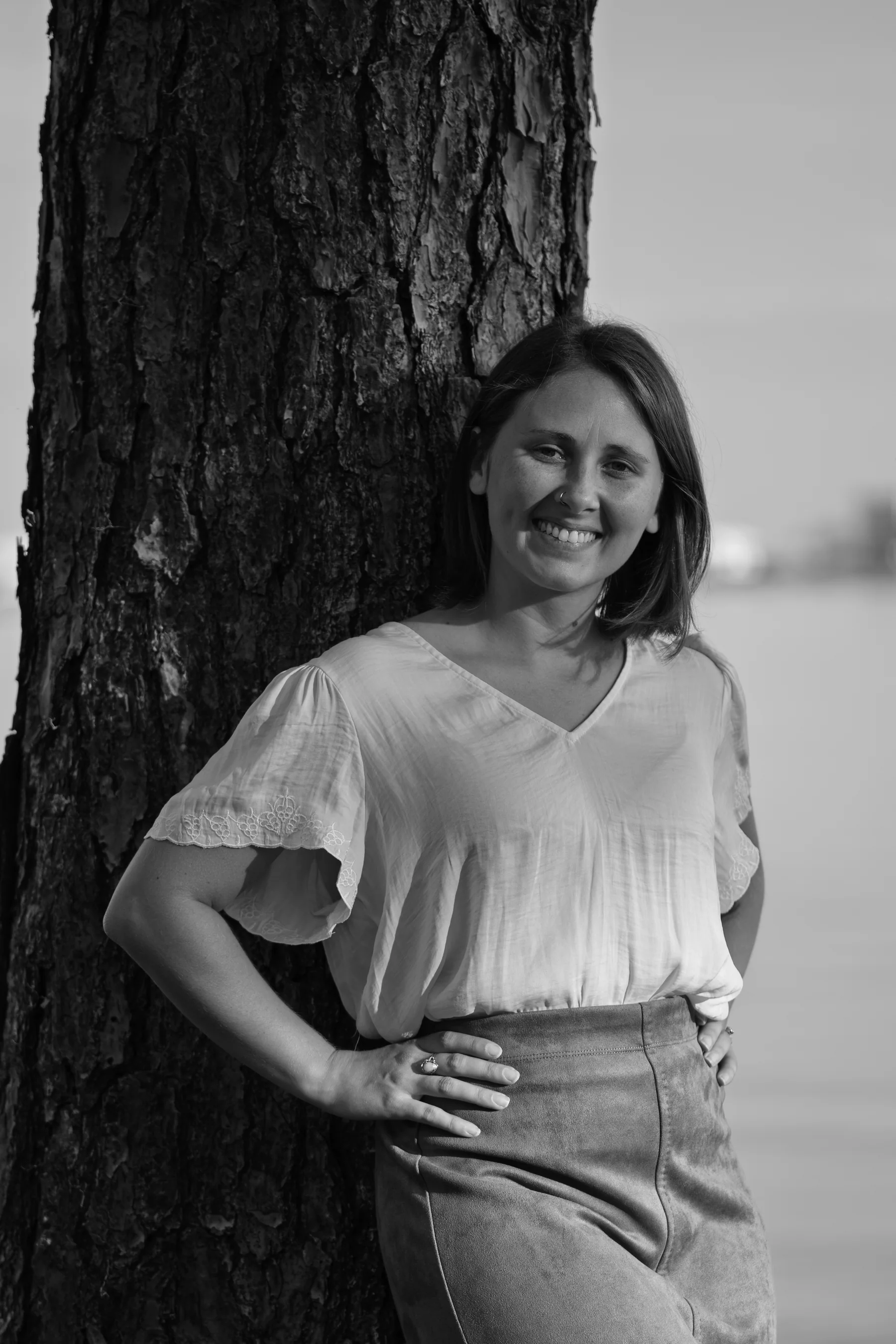 Timeless black and white Alabama Gulf Coast portrait created for family wall art and heirloom coastal memories.