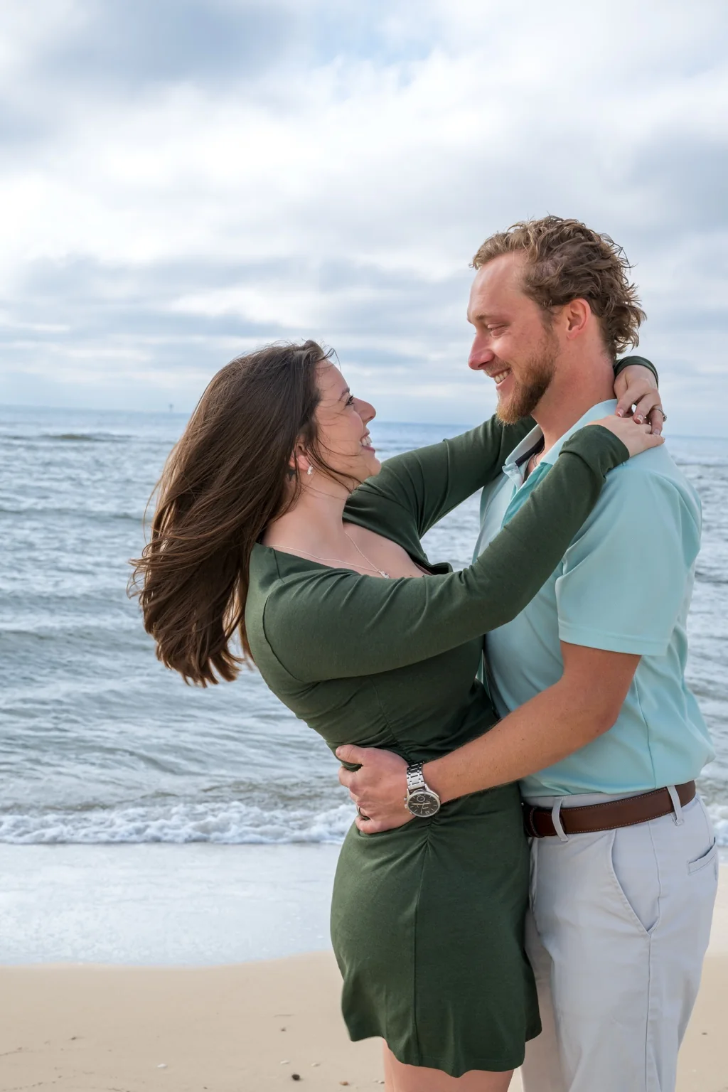 Heirloom beach portrait for families and couples on the Alabama Gulf Coast, created as fine art coastal photography for forever memories.