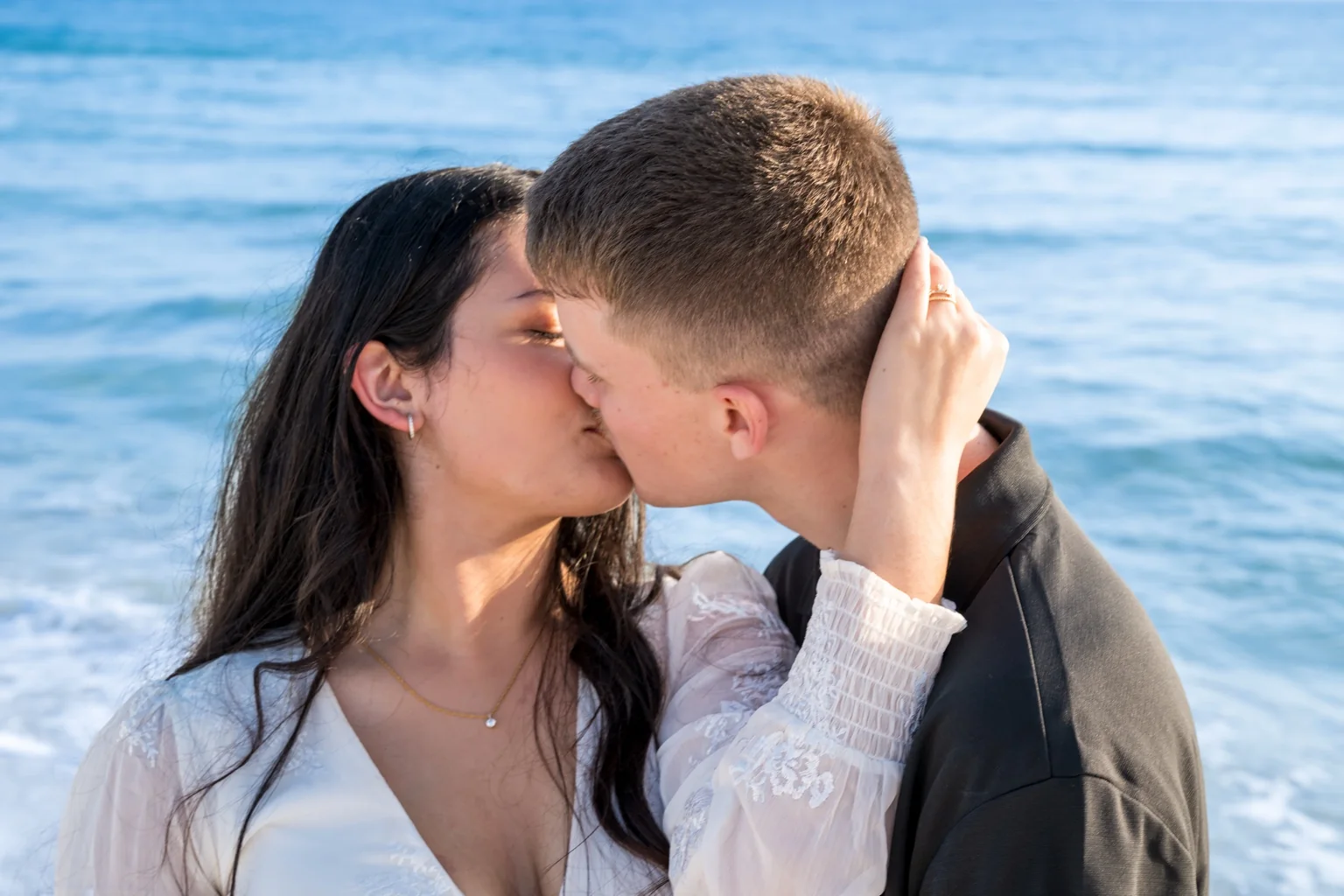 Romantic coastal portrait on the Alabama Gulf Coast created for couples, families, framed wall art, and lasting beach memories.